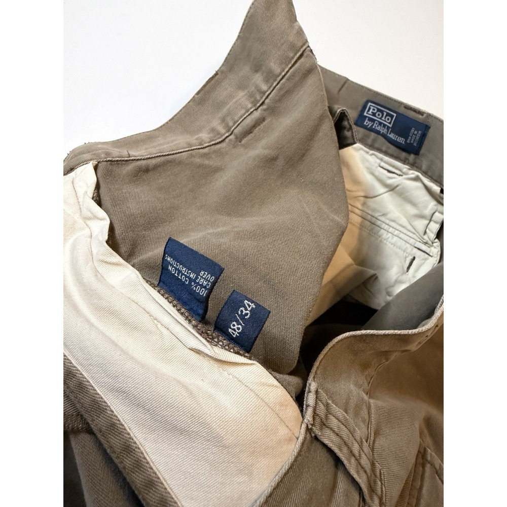 Vtg Polo Ralph Lauren Men's Size 48x34 Utility Surplus Military Cargo Pants Rare - Picture 2 of 10